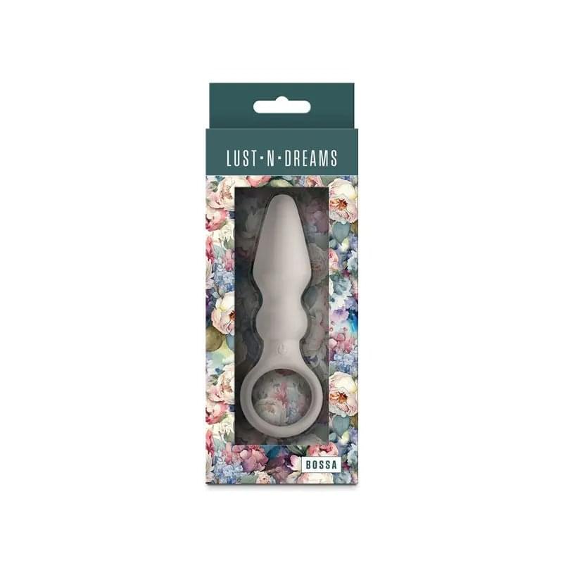 Lust-n-Dreams - Bossa - Fog -  12.5 cm USB Rechargeable Vibrating Butt Plug NS Novelties Discreet Intimate Essentials.