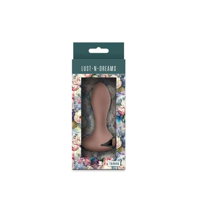 Lust-n-Dreams - Tango - Autumn - Beige 11.5 cm USB Rechargeable Vibrating Butt Plug NS Novelties Discreet Intimate Essentials.