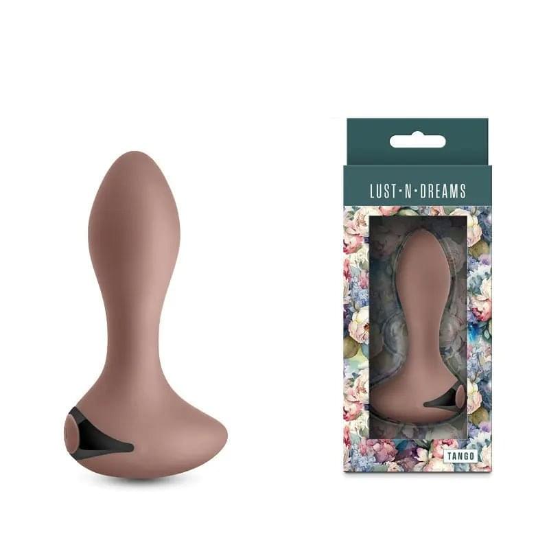 Lust-n-Dreams - Tango - Autumn - Beige 11.5 cm USB Rechargeable Vibrating Butt Plug NS Novelties Discreet Intimate Essentials.