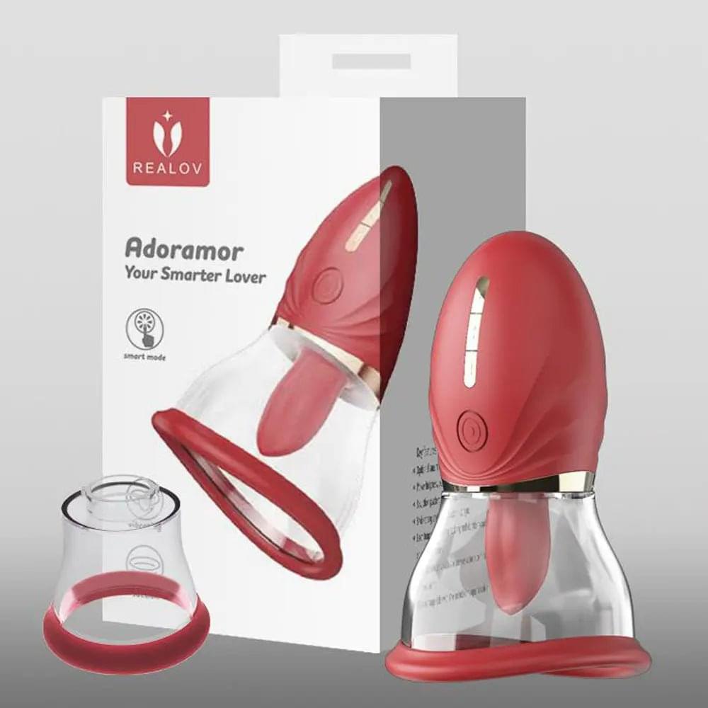 LuvPump Adoramor -  USB Rechargeable Licking & Sucking Ladies Pump LuvPump Discreet Intimate Essentials.