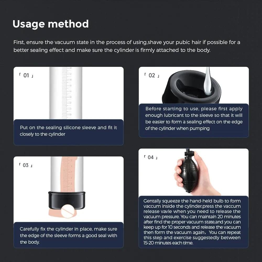 LuvPump AeroUp Beginners Penis Pump -  Penis Pump LuvPump Discreet Intimate Essentials.