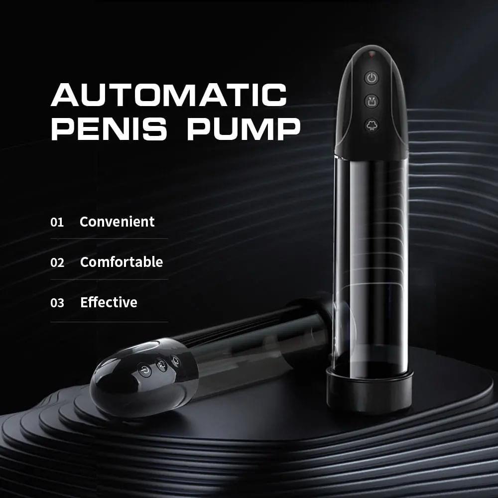 LuvPump Automatic Penis Pump -  USB Rechargeable Automatic Penis Pump LuvPump Discreet Intimate Essentials.