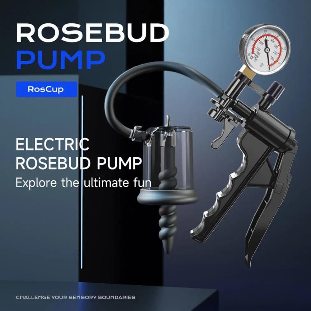 LuvPump Rosebud Pump - Manual Anal Pump LuvPump Discreet Intimate Essentials.