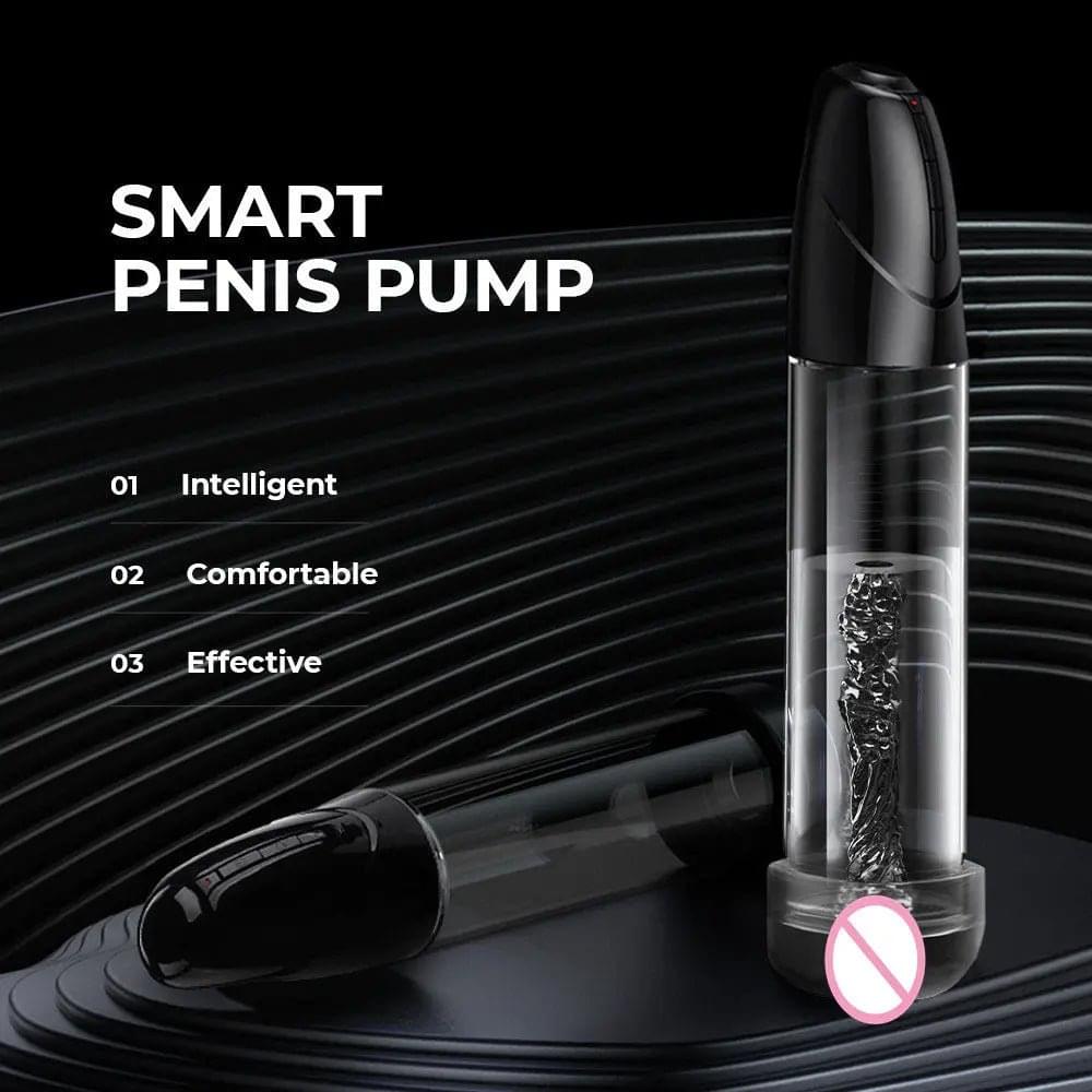 LuvPump Smart Penis Pump -  USB Rechargeable 2-in-1 Automatic Penis Pump LuvPump Discreet Intimate Essentials.