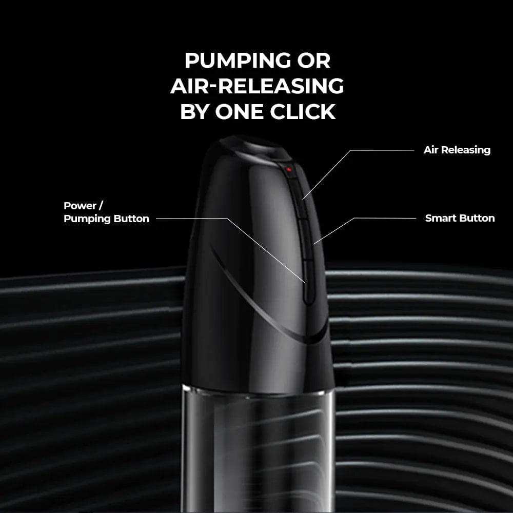 LuvPump Smart Penis Pump -  USB Rechargeable 2-in-1 Automatic Penis Pump LuvPump Discreet Intimate Essentials.