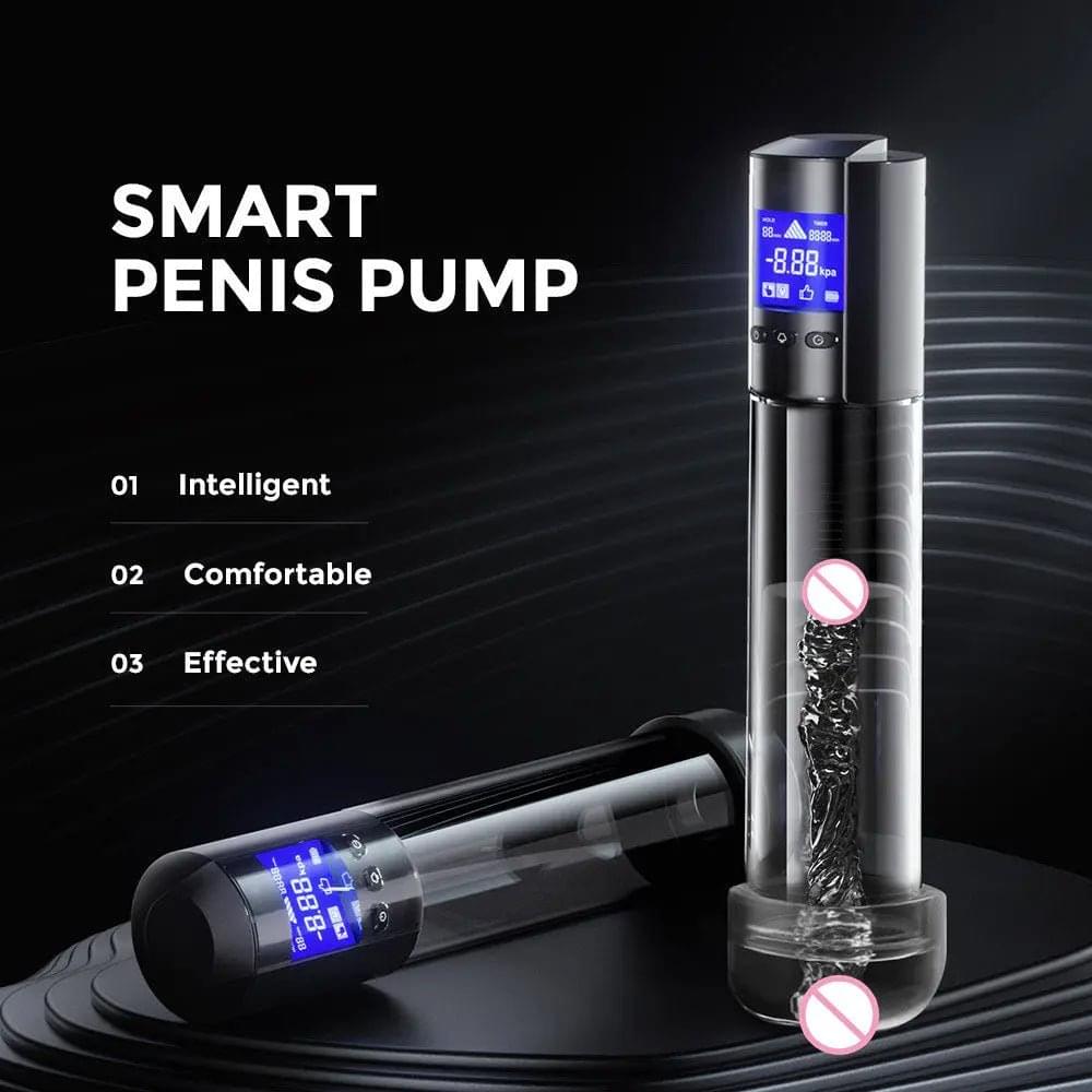 LuvPump Smart Penis Pump -  USB Rechargeable Automatic Penis Pump LuvPump Discreet Intimate Essentials.