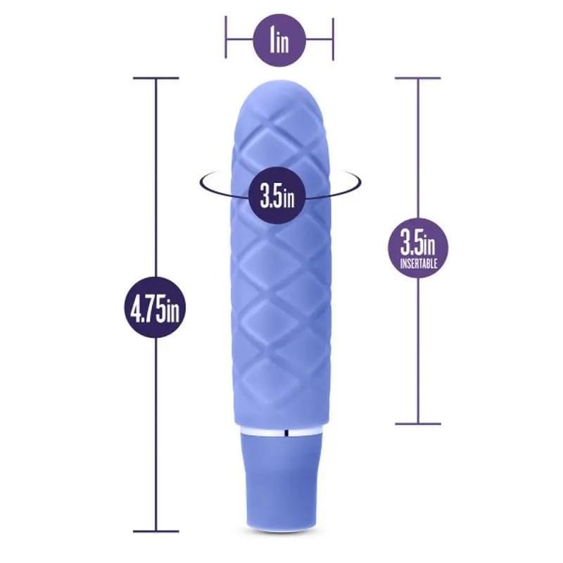 Luxe Cozi Mini Periwinkle Luxe Discreet Intimate Essentials.