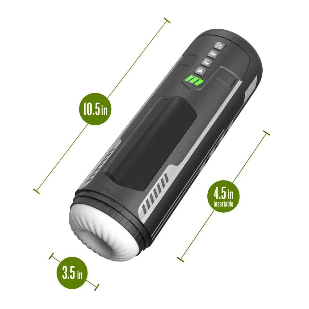 M For Men - Master Blaster - USB Rechargeable Vibrating & Sucking Auto Stroker Blush Novelties Discreet Intimate Essentials.