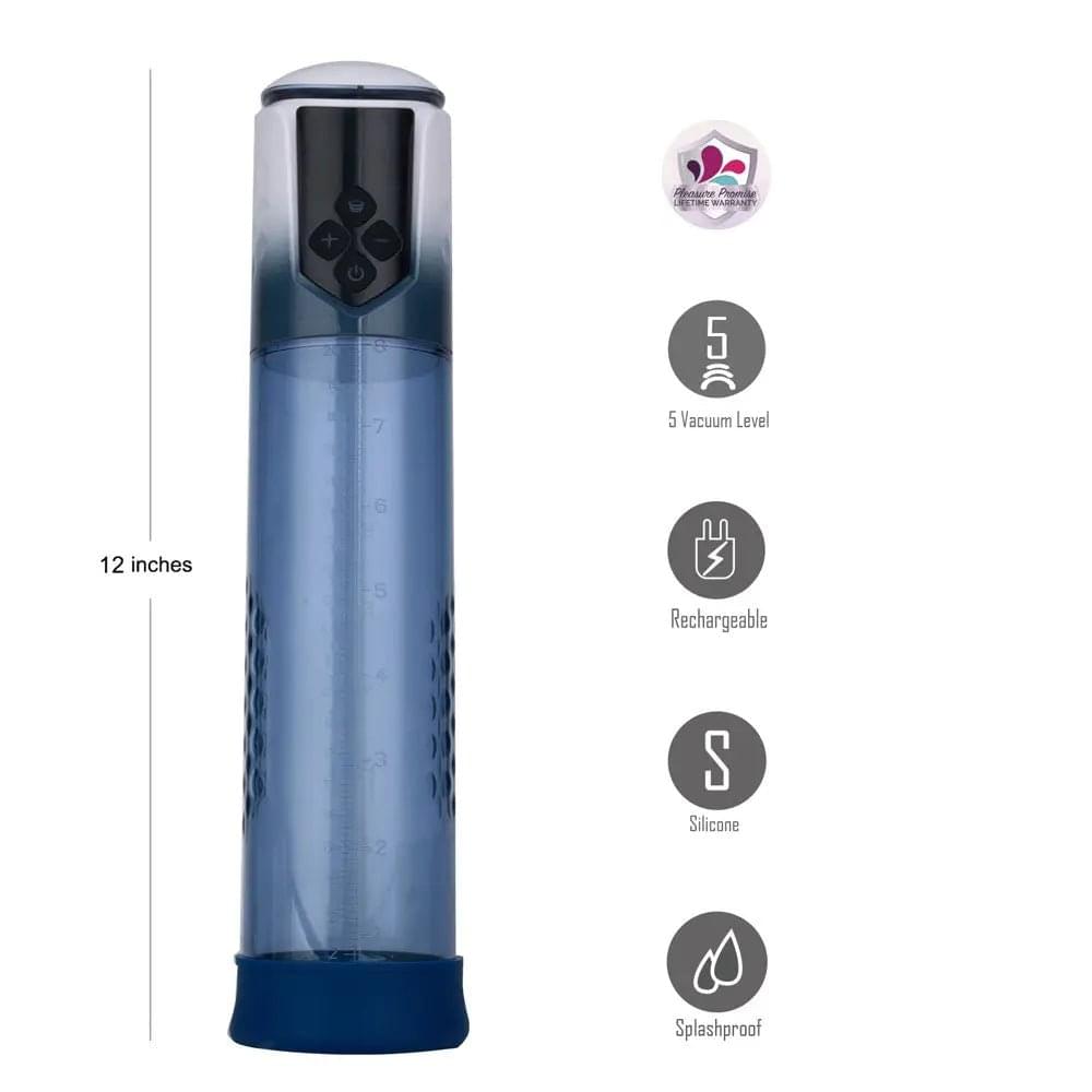 Maia ARCHER -  USB Rechargeable Automatic Penis Pump Maia Toys Discreet Intimate Essentials.