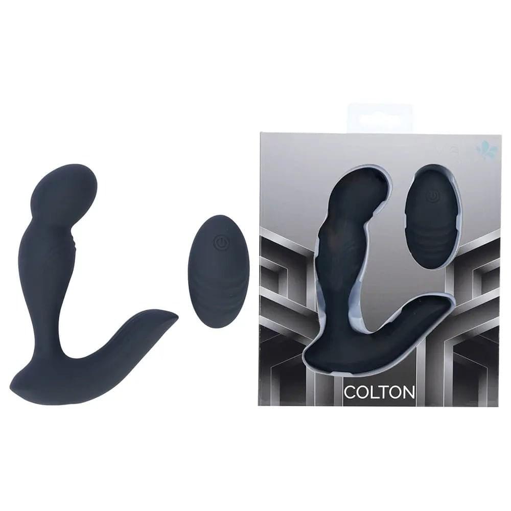 Maia COLTON -  -  USB Rechargeable Vibrating Prostate Massager with Wireless Remote Maia Toys Discreet Intimate Essentials.
