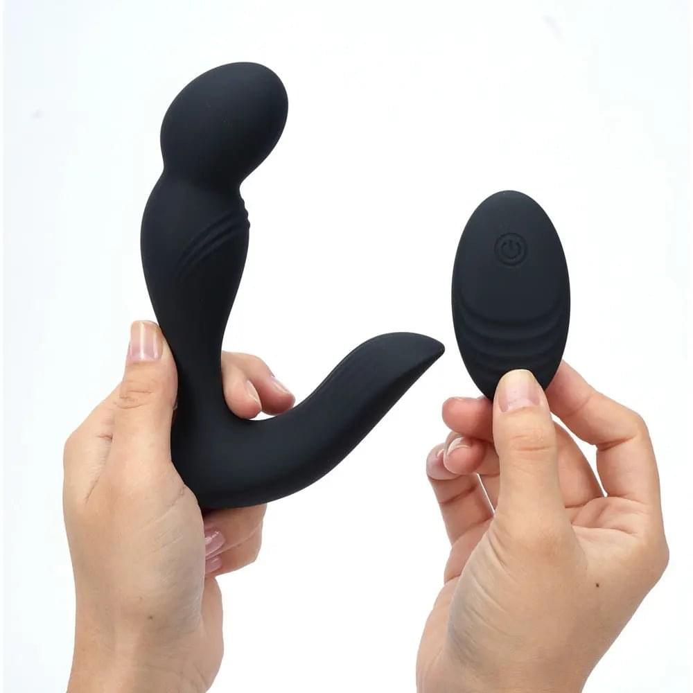 Maia COLTON -  -  USB Rechargeable Vibrating Prostate Massager with Wireless Remote Maia Toys Discreet Intimate Essentials.