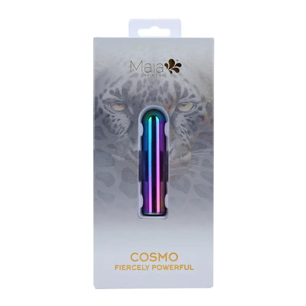 Maia COSMO - Metallic  8.9 cm USB Rechargeable Bullet Maia Toys Discreet Intimate Essentials.
