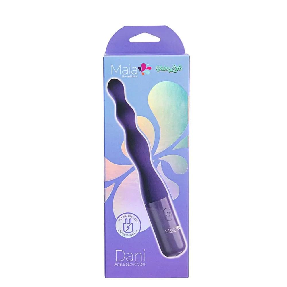 Maia DANI -  17.8 cm USB Rechargeable Beaded Vibrator Maia Toys Discreet Intimate Essentials.