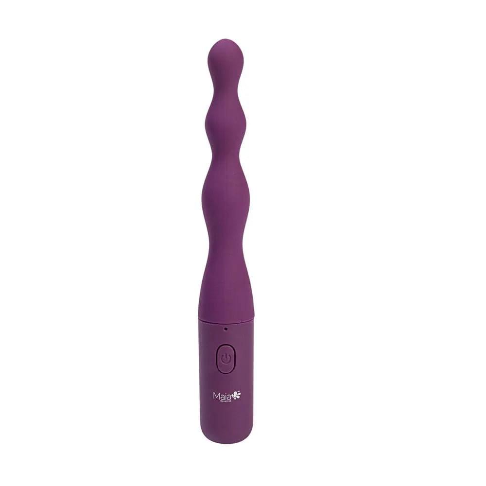 Maia DANI -  17.8 cm USB Rechargeable Beaded Vibrator Maia Toys Discreet Intimate Essentials.