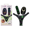 Maia DATE NIGHT 420 PANTY VIBE - S/M -  S/M 420 Panty with  USB Rechargeable Bullet & Remote Maia Toys Discreet Intimate Essentials.