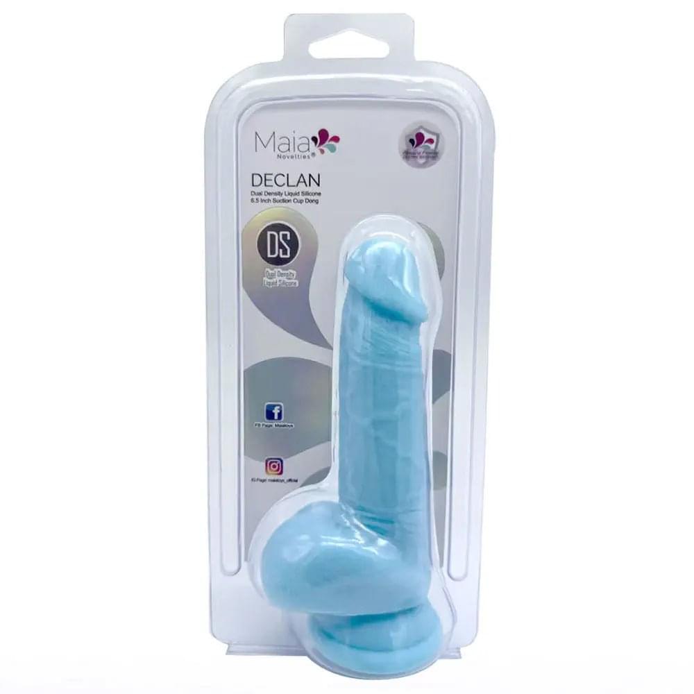 Maia DECLAN -  -  16.5 cm Dual Density Dong Maia Toys Discreet Intimate Essentials.