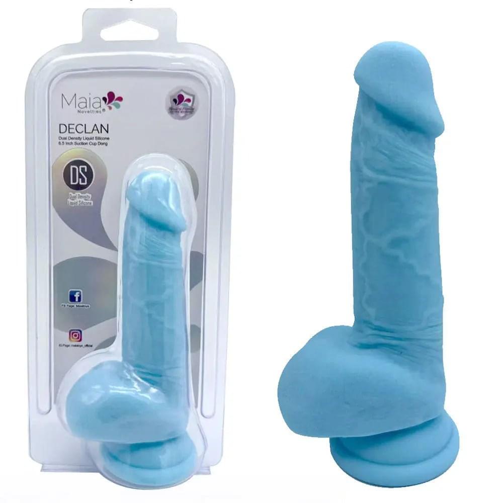 Maia DECLAN -  -  16.5 cm Dual Density Dong Maia Toys Discreet Intimate Essentials.