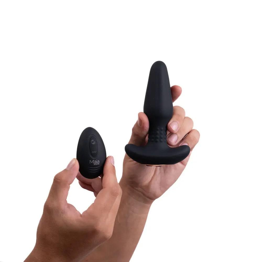 Maia DEVIN -  USB Rechargeable Vibrating Butt Plug Maia Toys Discreet Intimate Essentials.