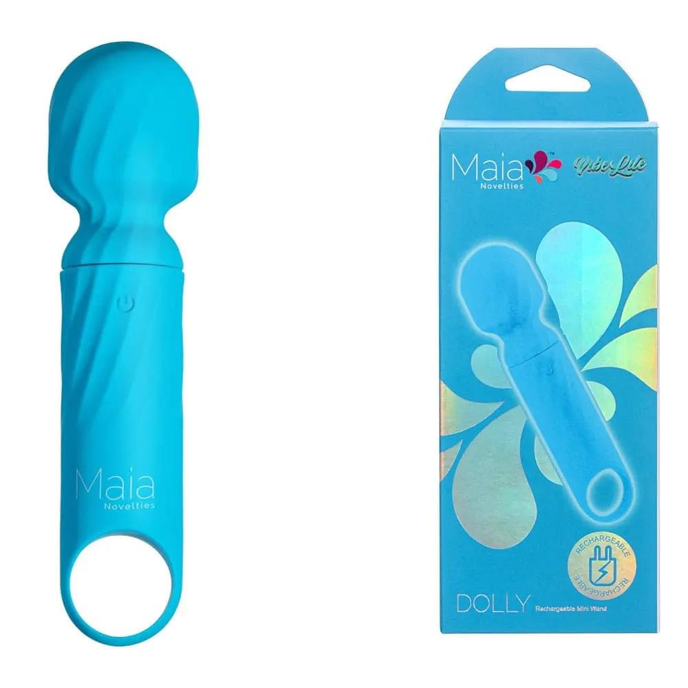 Maia DOLLY -  -  12.7 cm USB Rechargeable Massage Wand Maia Toys Discreet Intimate Essentials.
