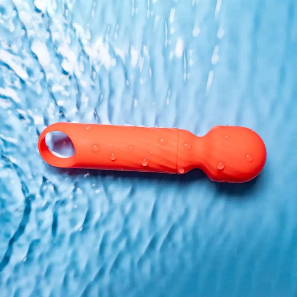 Maia DOLLY - Orange - Orange 12.7 cm USB Rechargeable Massage Wand Maia Toys Discreet Intimate Essentials.