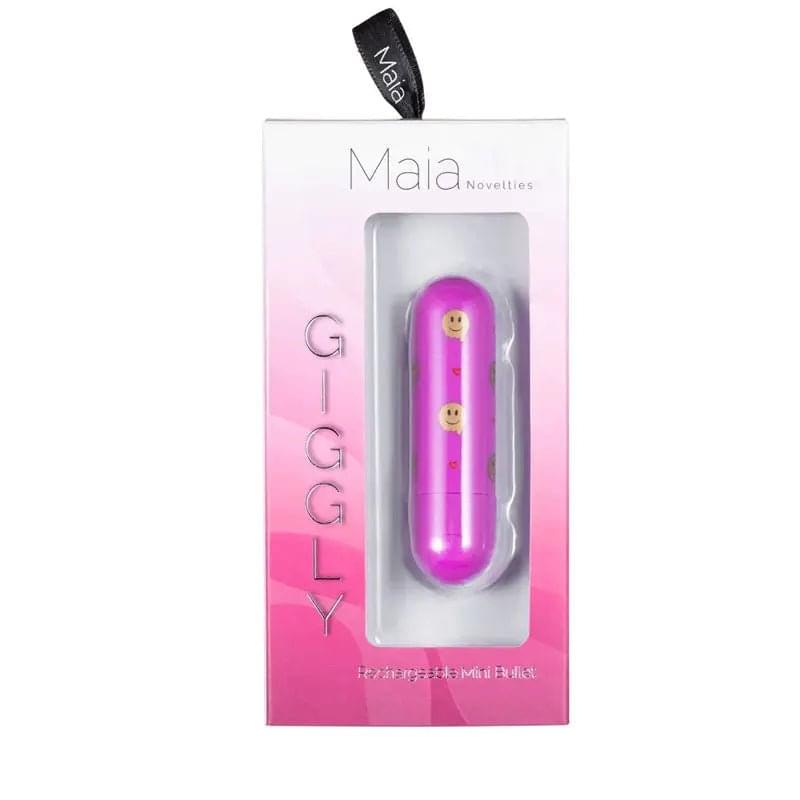 Maia Giggly -  7.6 cm USB Rechargeable Bullet Maia Toys Discreet Intimate Essentials.