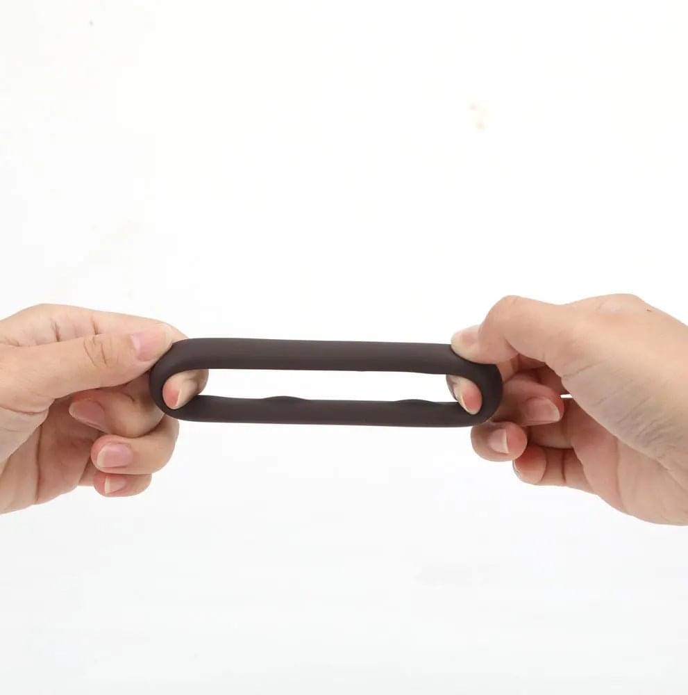 Maia GUNNER - Chocolate - Dark  Cock Ring Maia Toys Discreet Intimate Essentials.