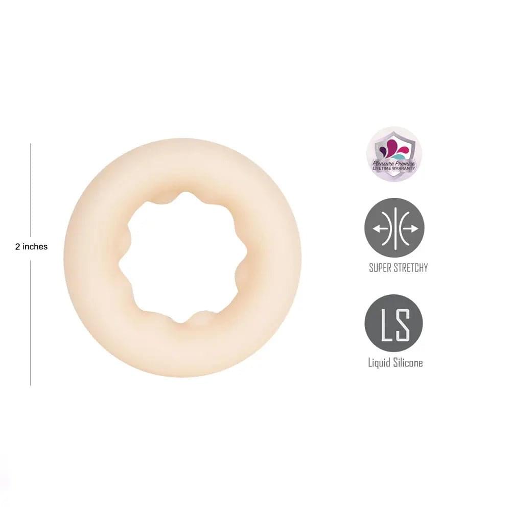 Maia GUNNER - Vanilla -  Cock Ring Maia Toys Discreet Intimate Essentials.