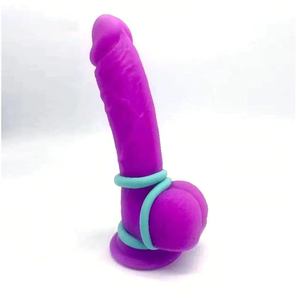 Maia HAZEY -  Pot Leaf Cock Rings - Set of 3 Maia Toys Discreet Intimate Essentials.