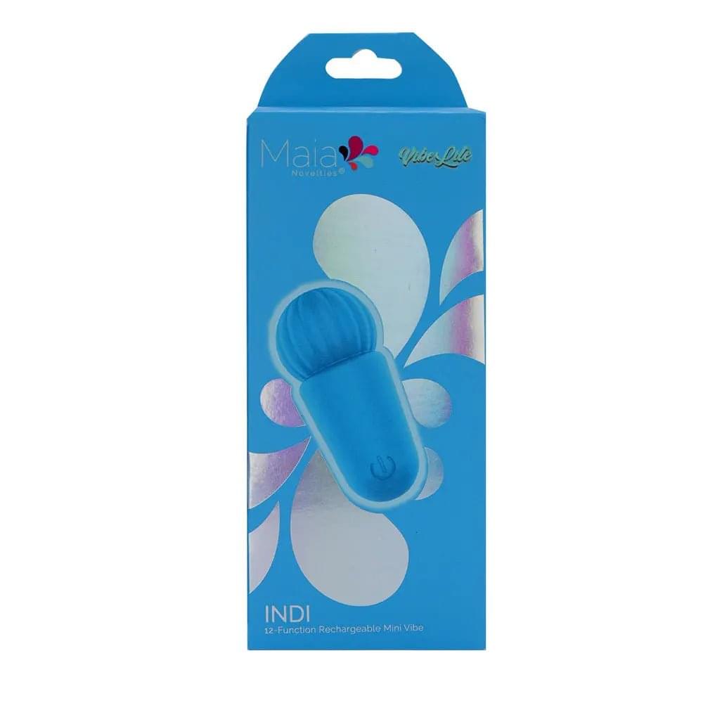 Maia INDI -  7.6 cm USB Rechargeable Mini Vibrating Wand Maia Toys Discreet Intimate Essentials.