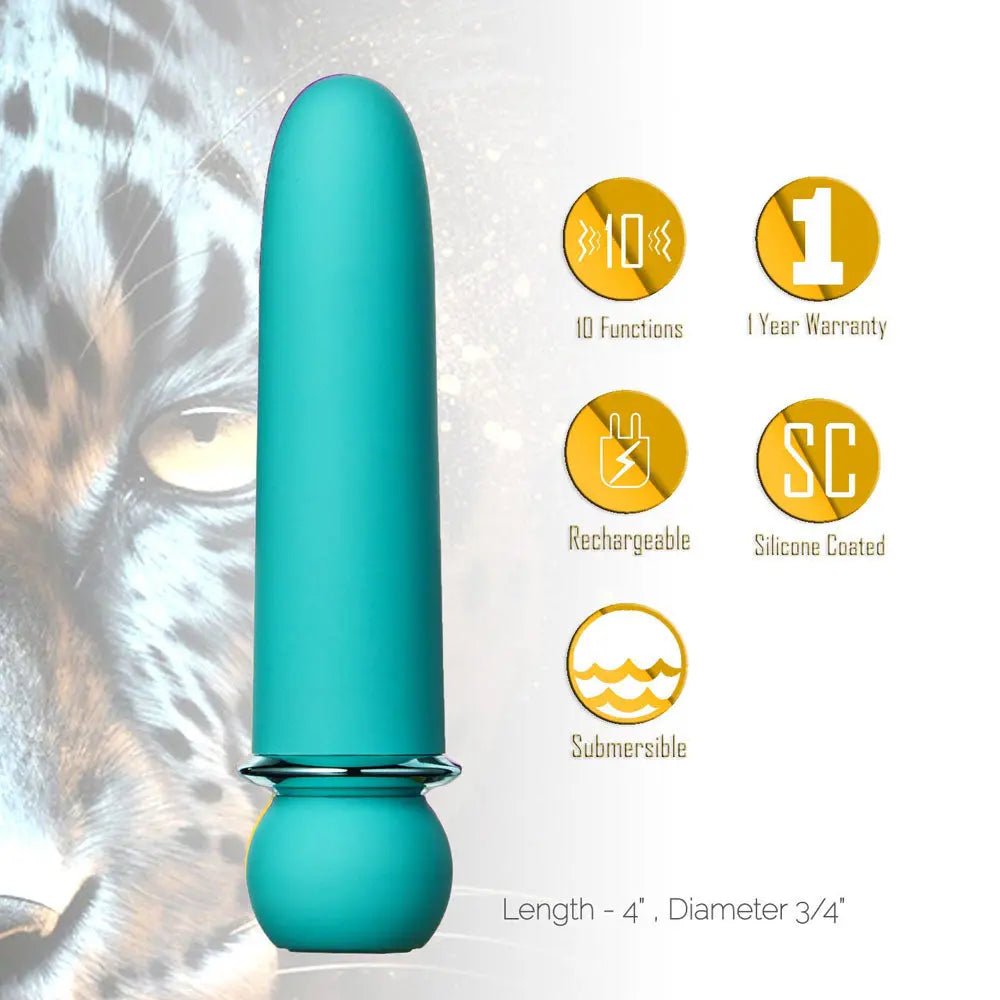Shop affordable quality Maia JAGUAR - 10.1 cm USB Rechargeable Bullet - Discreet Intimate Essentials - BULLETS & EGGS - Maia Toys
