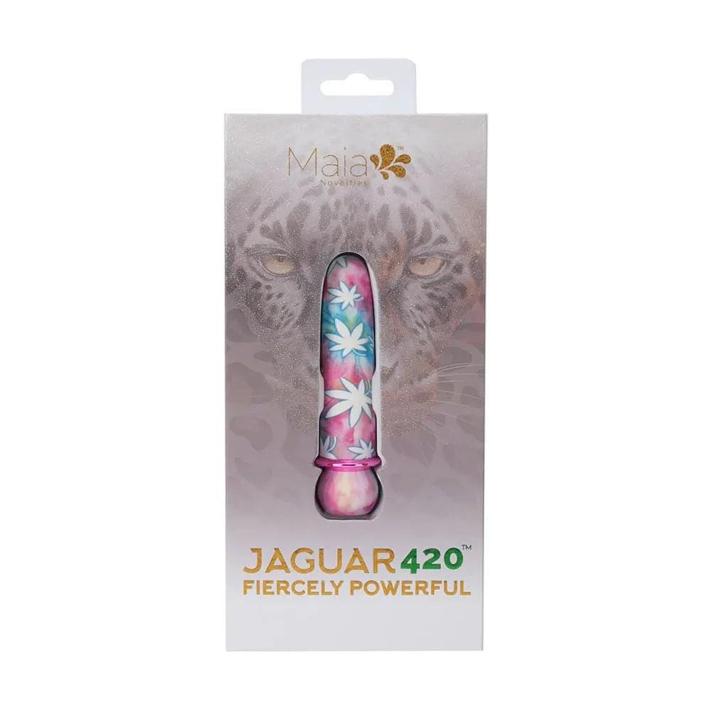 Maia JAGUAR 420 Tie Die - 420 Tie Die 10.1 cm USB Rechargeable Bullet Maia Toys Discreet Intimate Essentials.