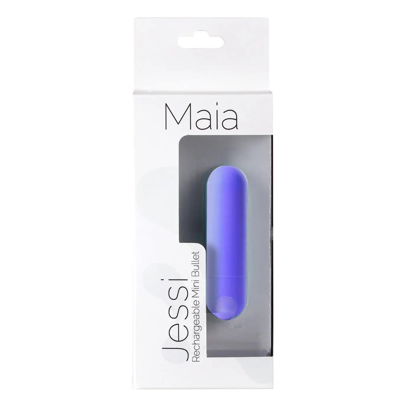 Maia Jessi -  7.6 cm USB Rechargeable Bullet Maia Toys Discreet Intimate Essentials.