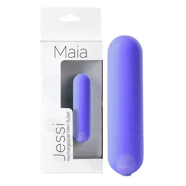Maia Jessi -  7.6 cm USB Rechargeable Bullet Maia Toys Discreet Intimate Essentials.