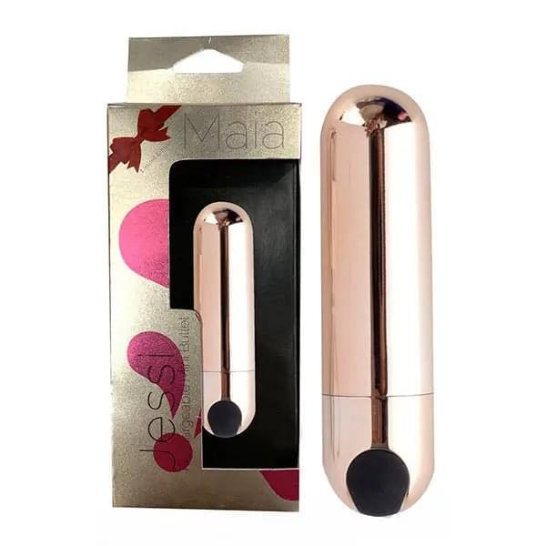 Maia Jessi -  7.6 cm USB Rechargeable Bullet Maia Toys Discreet Intimate Essentials.