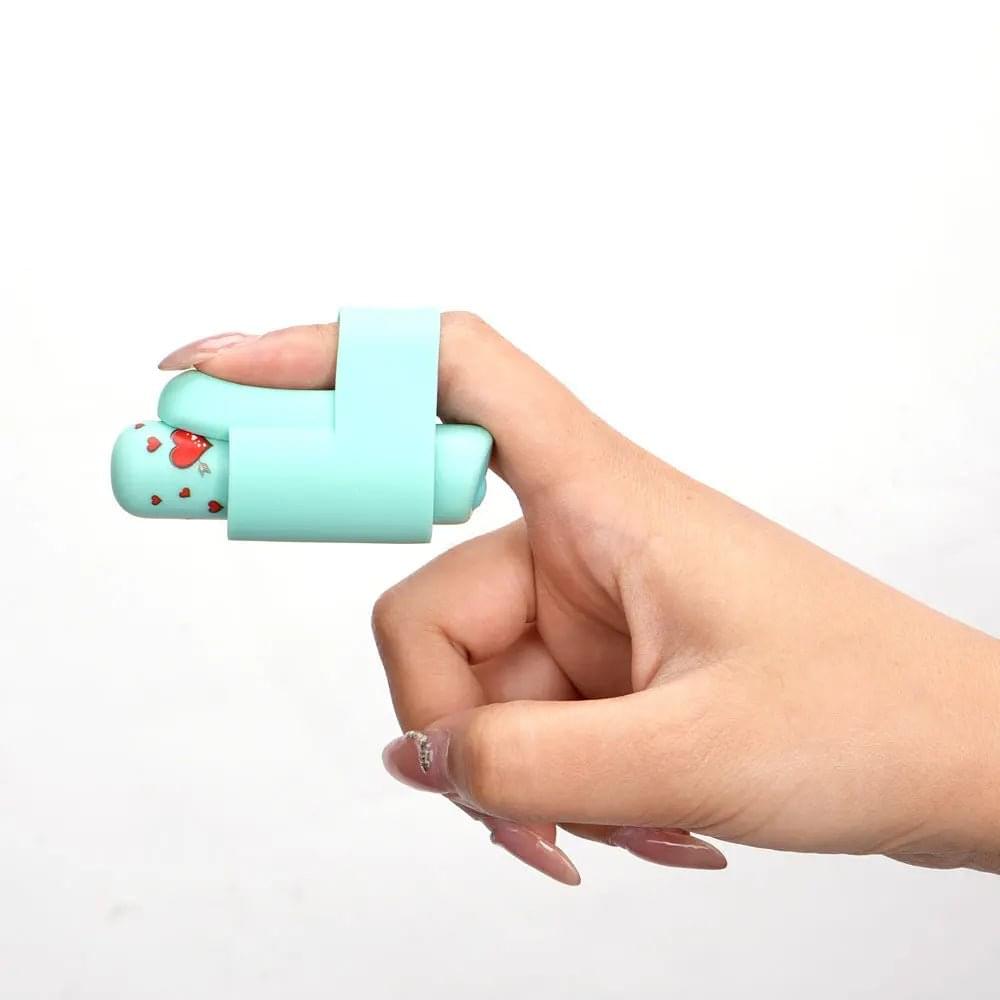 Maia JILLY - Teal - Teal USB Rechargeable Powerful Finger Stimulator Maia Toys Discreet Intimate Essentials.