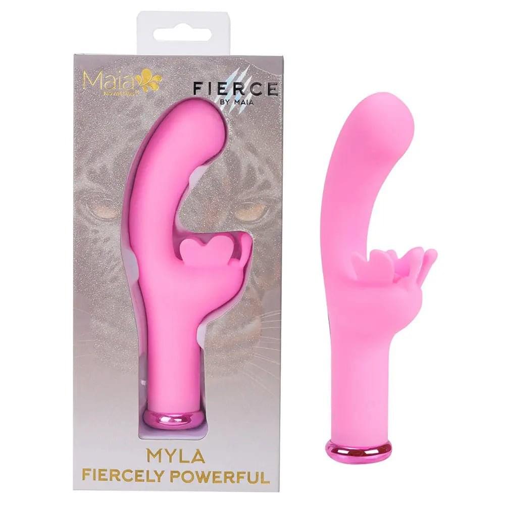 Maia MYLA -  -  15.9 cm USB Rechargeable Butterfly Vibrator Maia Toys Discreet Intimate Essentials.