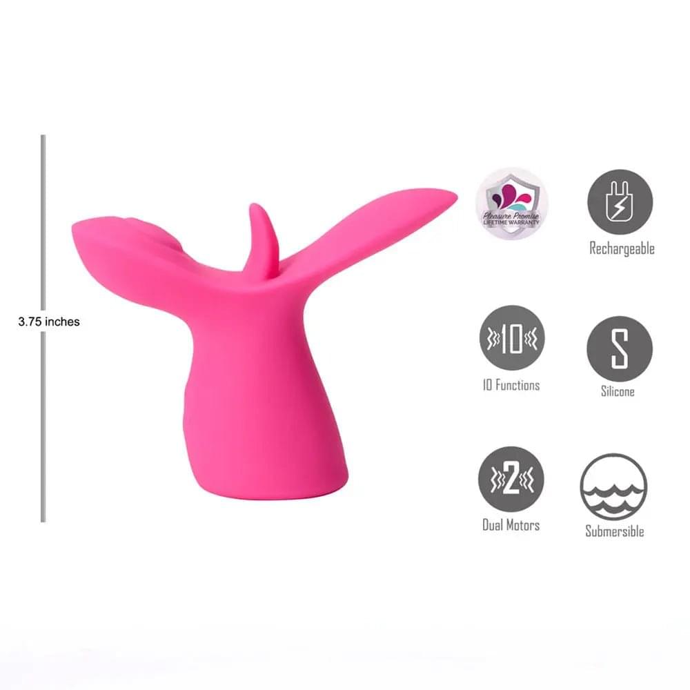 Maia OASIS -  -  USB Rechargeable Dual Motor Licking & Thumping Stimulator Maia Toys Discreet Intimate Essentials.