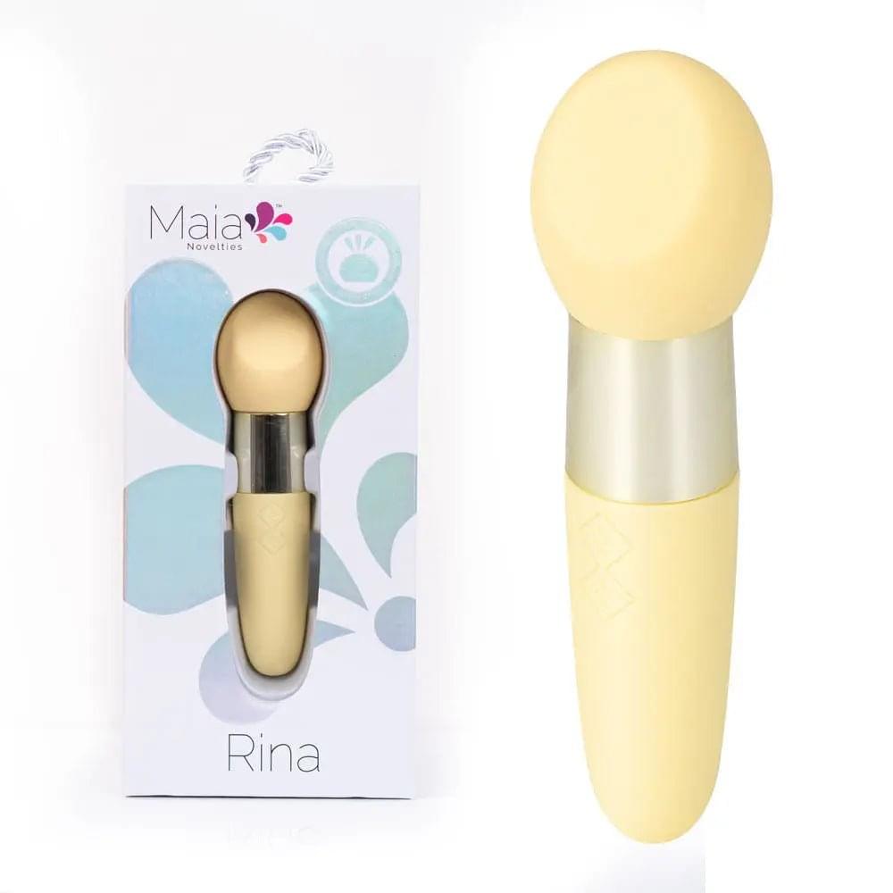 Maia RINA -  -  13.3 cm USB Rechargeable Vibrator Maia Toys Discreet Intimate Essentials.