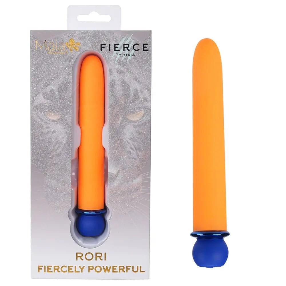 Maia RORI - Orange - Orange 15.2 cm USB Rechargeable XL Bullet Maia Toys Discreet Intimate Essentials.