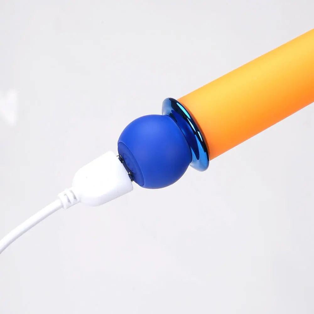 Maia RORI - Orange - Orange 15.2 cm USB Rechargeable XL Bullet Maia Toys Discreet Intimate Essentials.