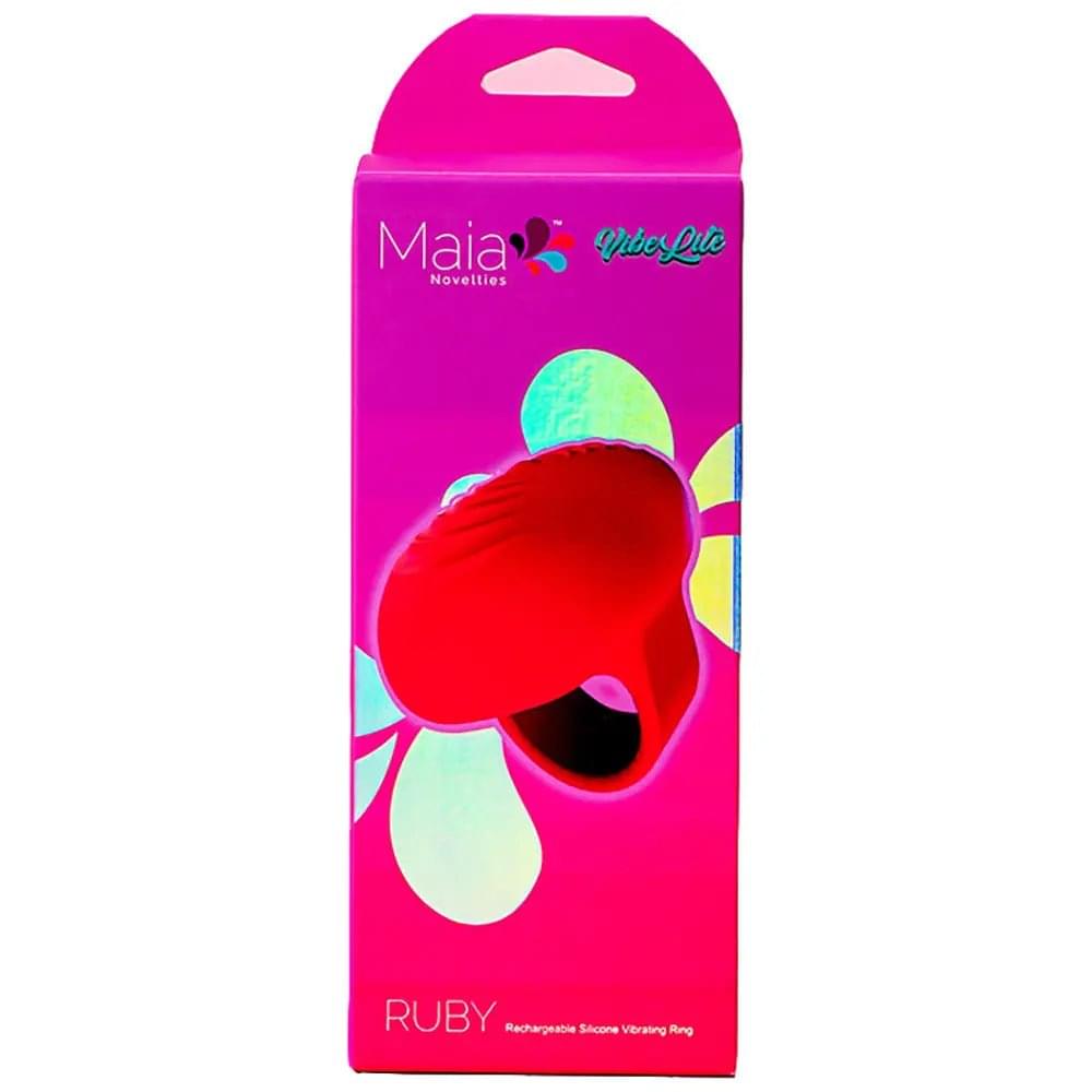Maia RUBY -  USB Rechargeable Finger Stimulator Maia Toys Discreet Intimate Essentials.