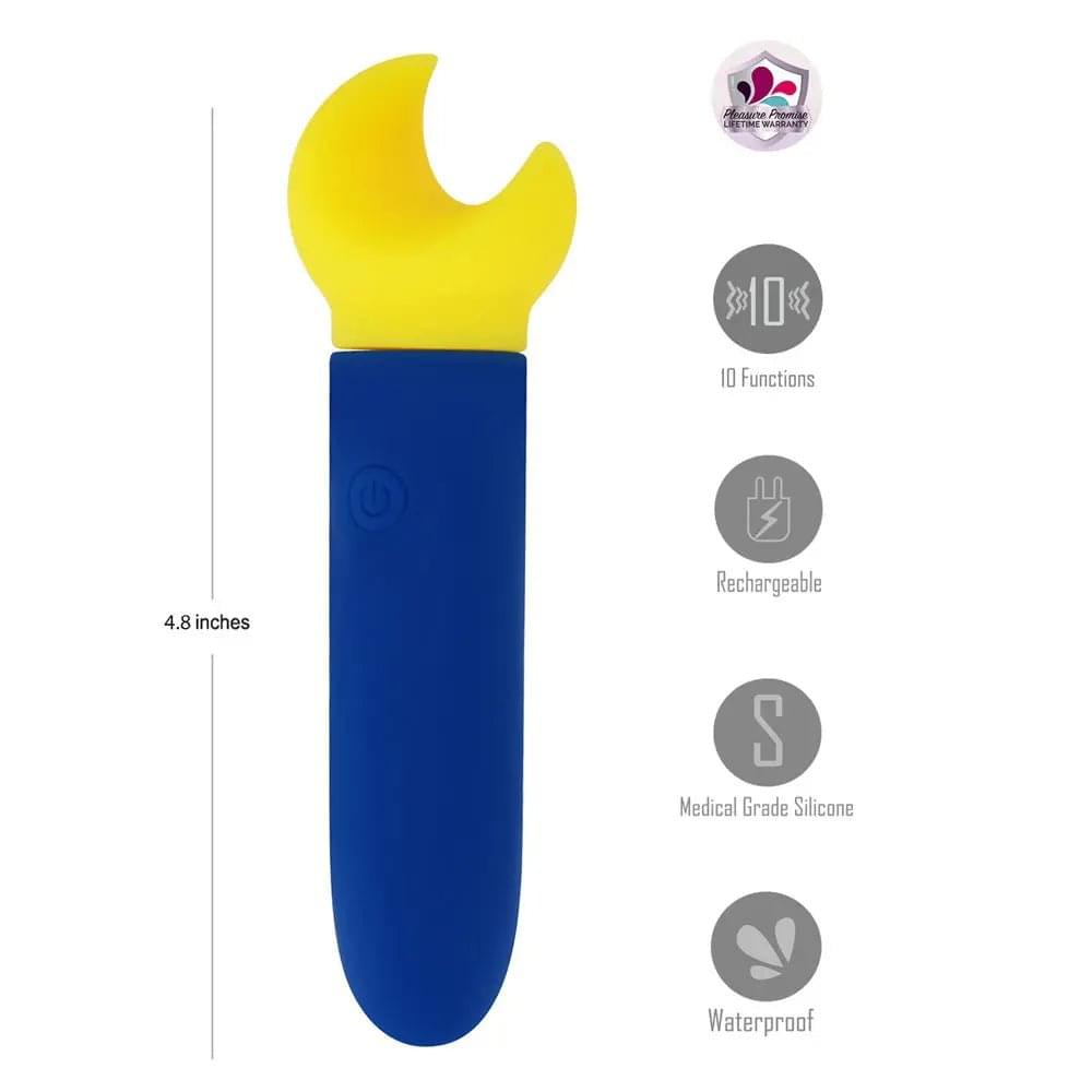 Maia SAYLOR - /Yellow 11.1 cm USB Rechargeable Bullet Maia Toys Discreet Intimate Essentials.