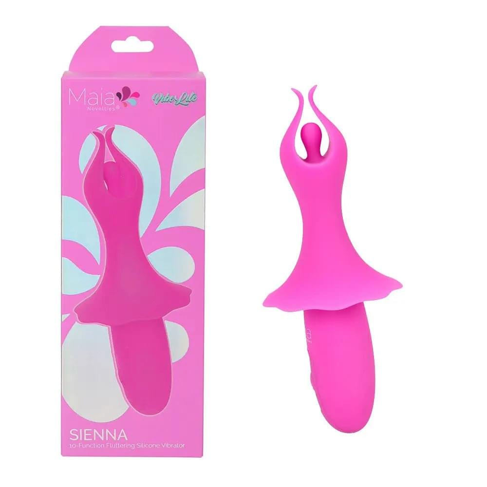 Maia SIENNA -  -  15.2 cm USB Rechargeable Fluttering Bullet Maia Toys Discreet Intimate Essentials.