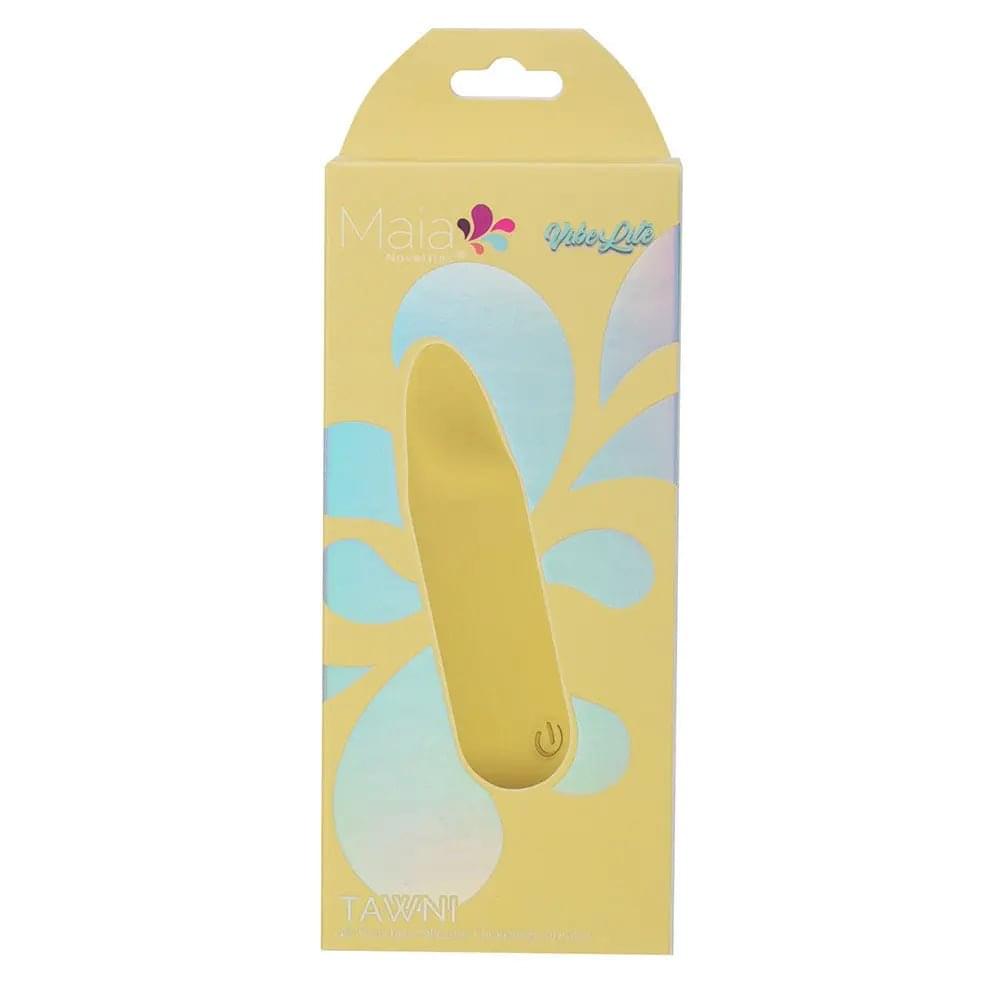 Maia TAWNI -  -  9 cm USB Rechargeable Bullet with Flickering Tip Maia Toys Discreet Intimate Essentials.