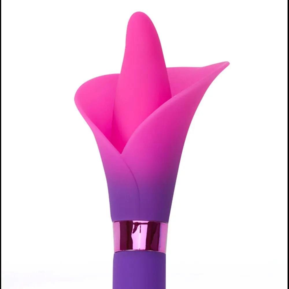 Maia VALA -  - /Pink 22.2 cm USB Rechargeable Flower Vibrator Maia Toys Discreet Intimate Essentials.