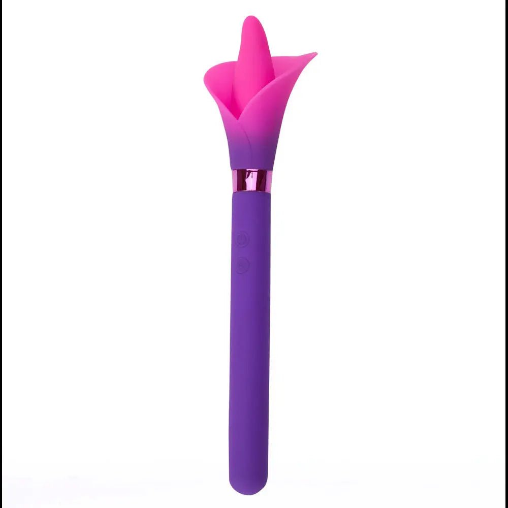 Shop affordable quality Maia VALA - /Pink 22.2 cm USB Rechargeable Flower Vibrator - Discreet Intimate Essentials - VIBRATORS - Maia Toys