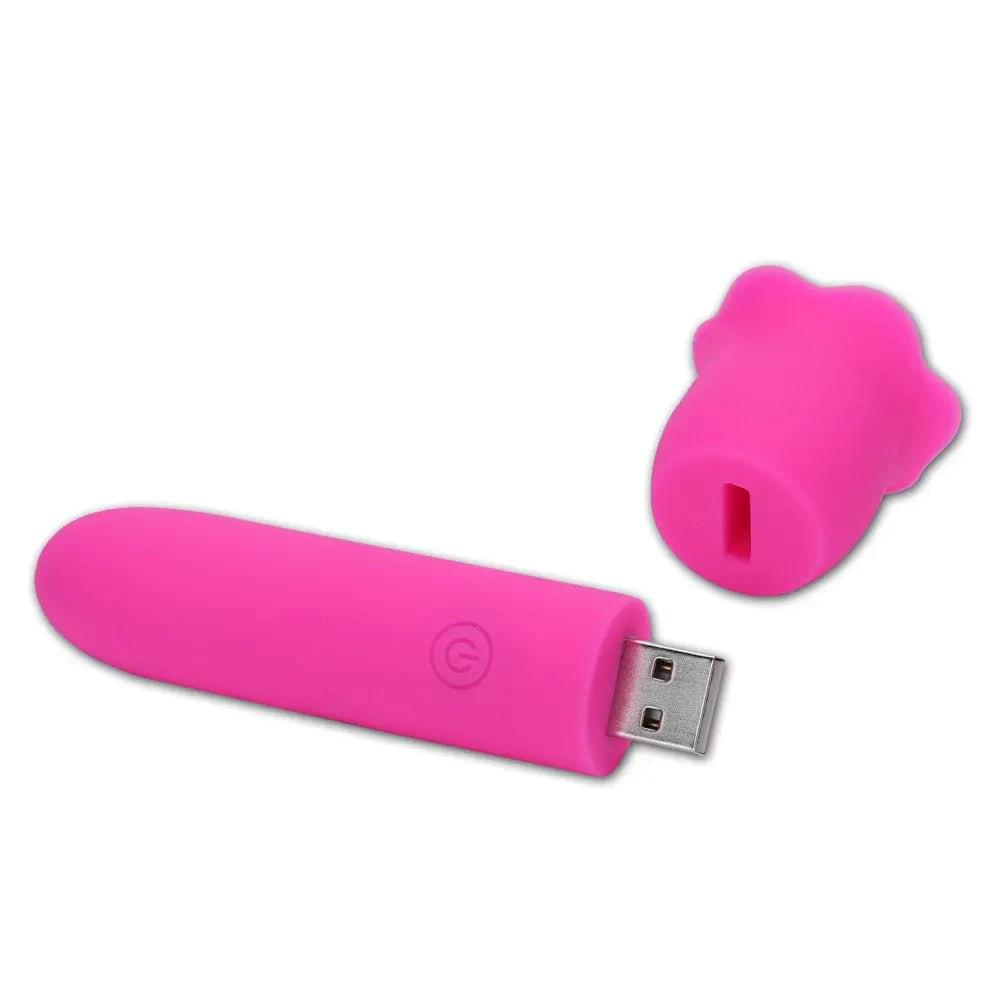Maia VIBEDRIVE -  -  10 cm USB Rechargeable Bullet with 16 GB Storage Maia Toys Discreet Intimate Essentials.