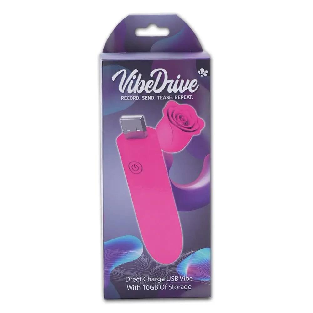 Maia VIBEDRIVE -  -  10 cm USB Rechargeable Bullet with 16 GB Storage Maia Toys Discreet Intimate Essentials.