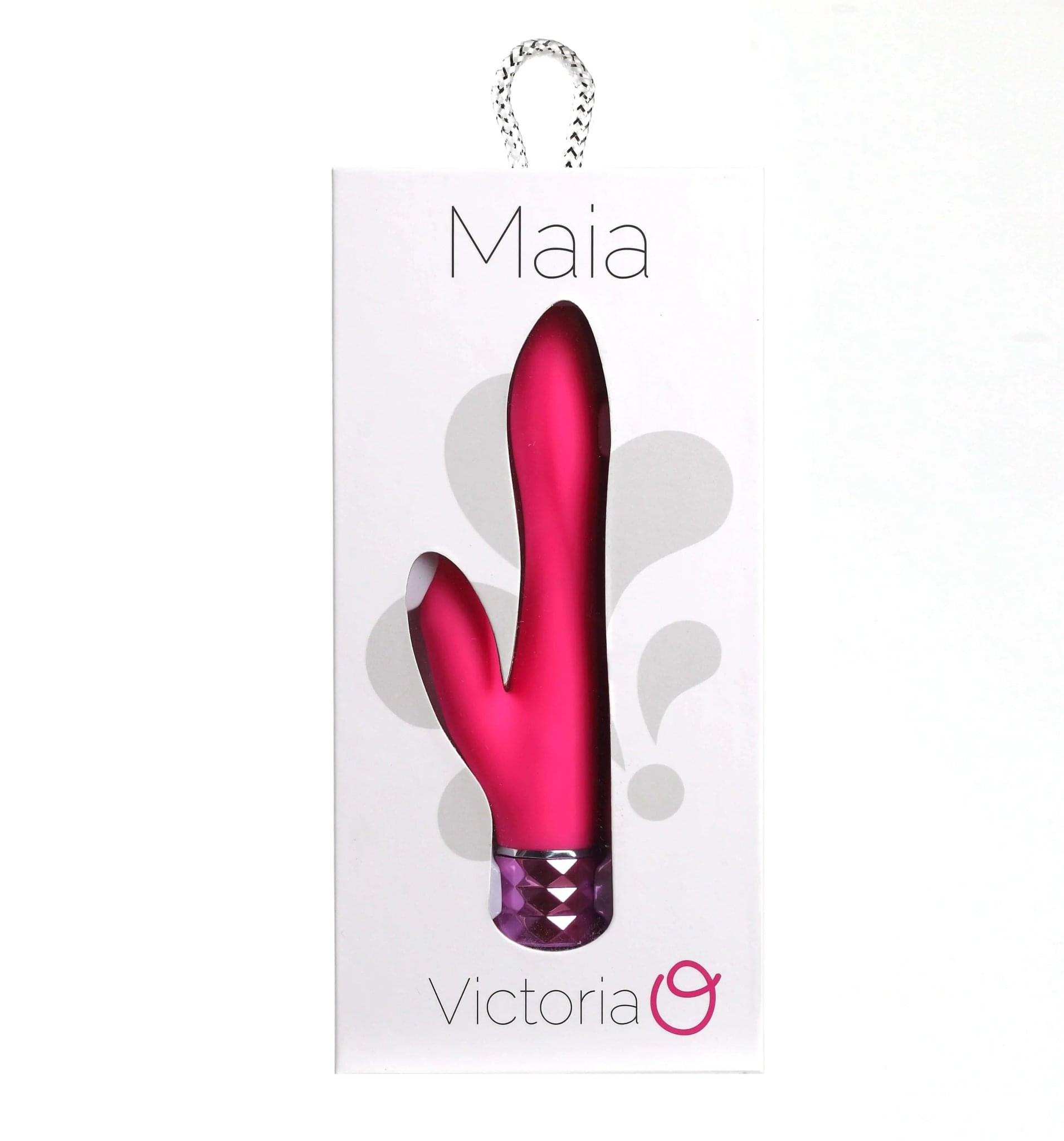 Maia Victoria -  15.2 cm USB Rechargeable Rabbit Vibrator Maia Toys Discreet Intimate Essentials.