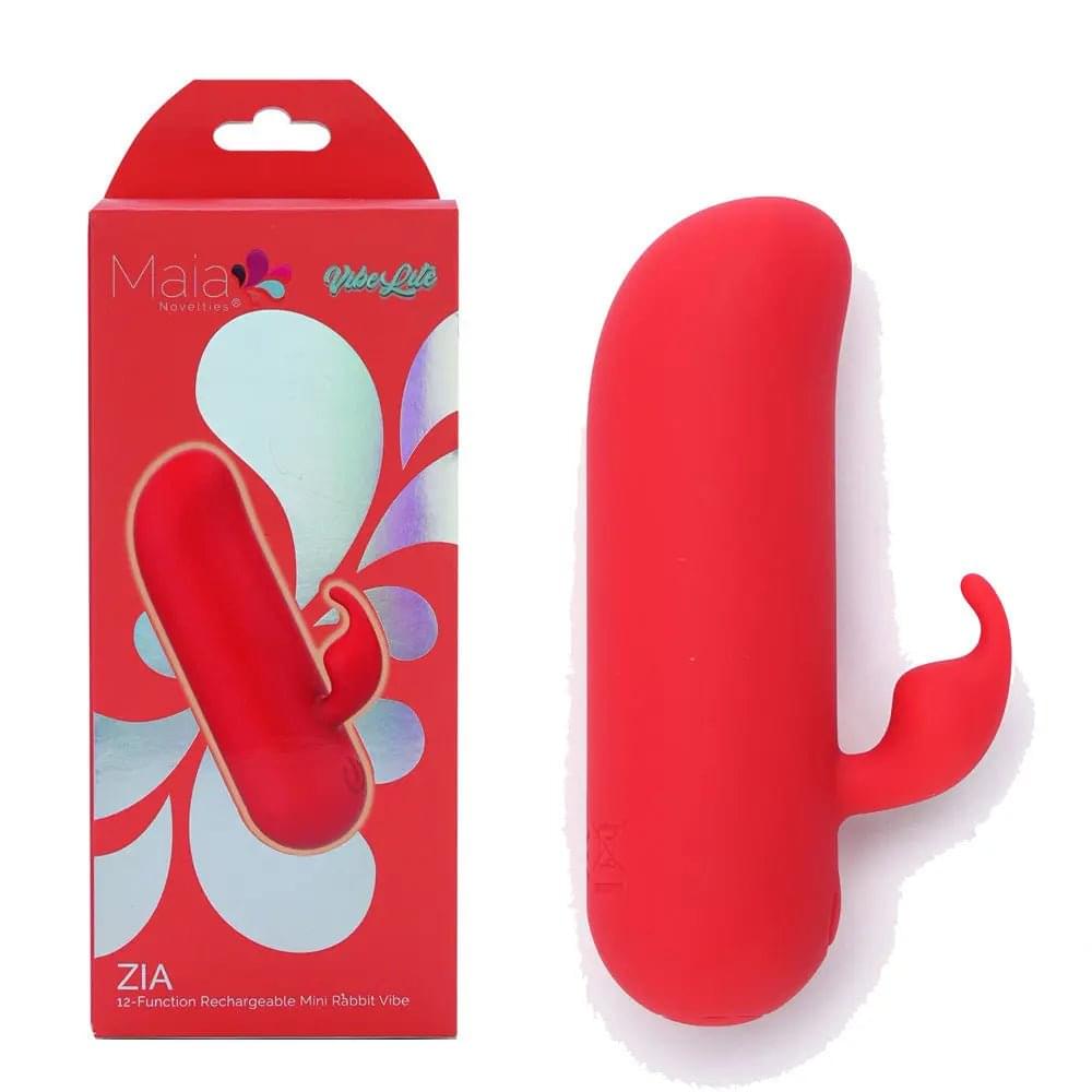 Maia ZIA -  7.6 cm USB Rechargeable Mini Bullet Rabbit Maia Toys Discreet Intimate Essentials.